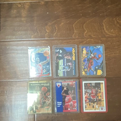 Upper Deck Michael Jordan NBA World of Trivia Rookie Cards Lot of 6 1991-92