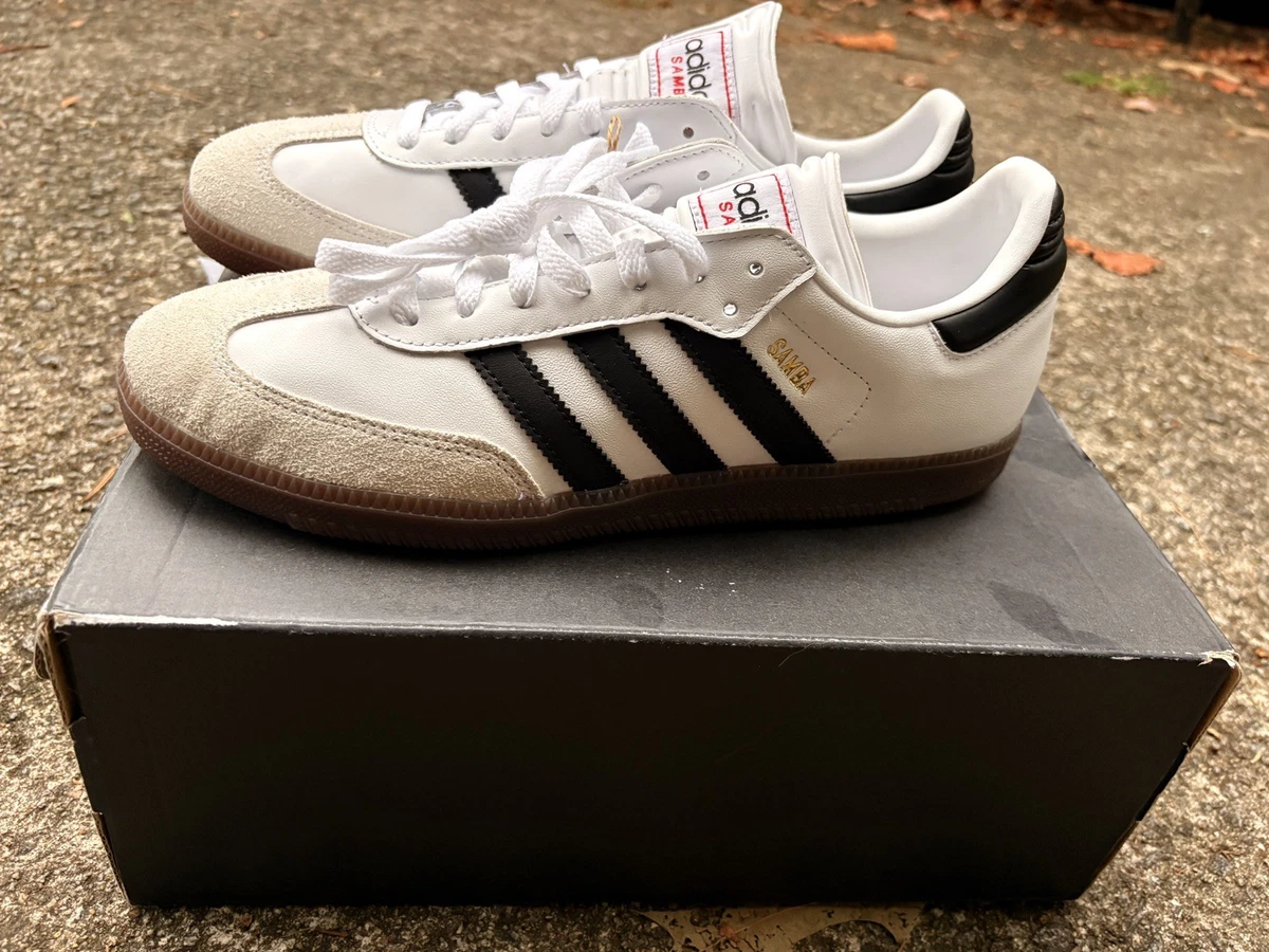 adidas Samba White Black Gum for Sale | Authenticity Guaranteed | eBay