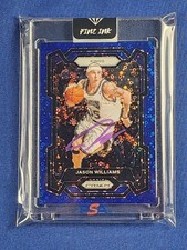Jason Williams White Chocolate 2023-24 Panini Blue Disco SP 70/50 #287 AUTO