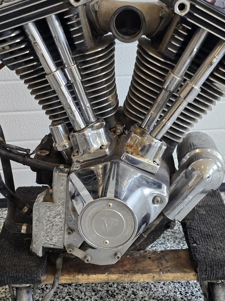 Harley-Davidson Heritage Springer 1997 motor FLSTS Foto 2 de 4