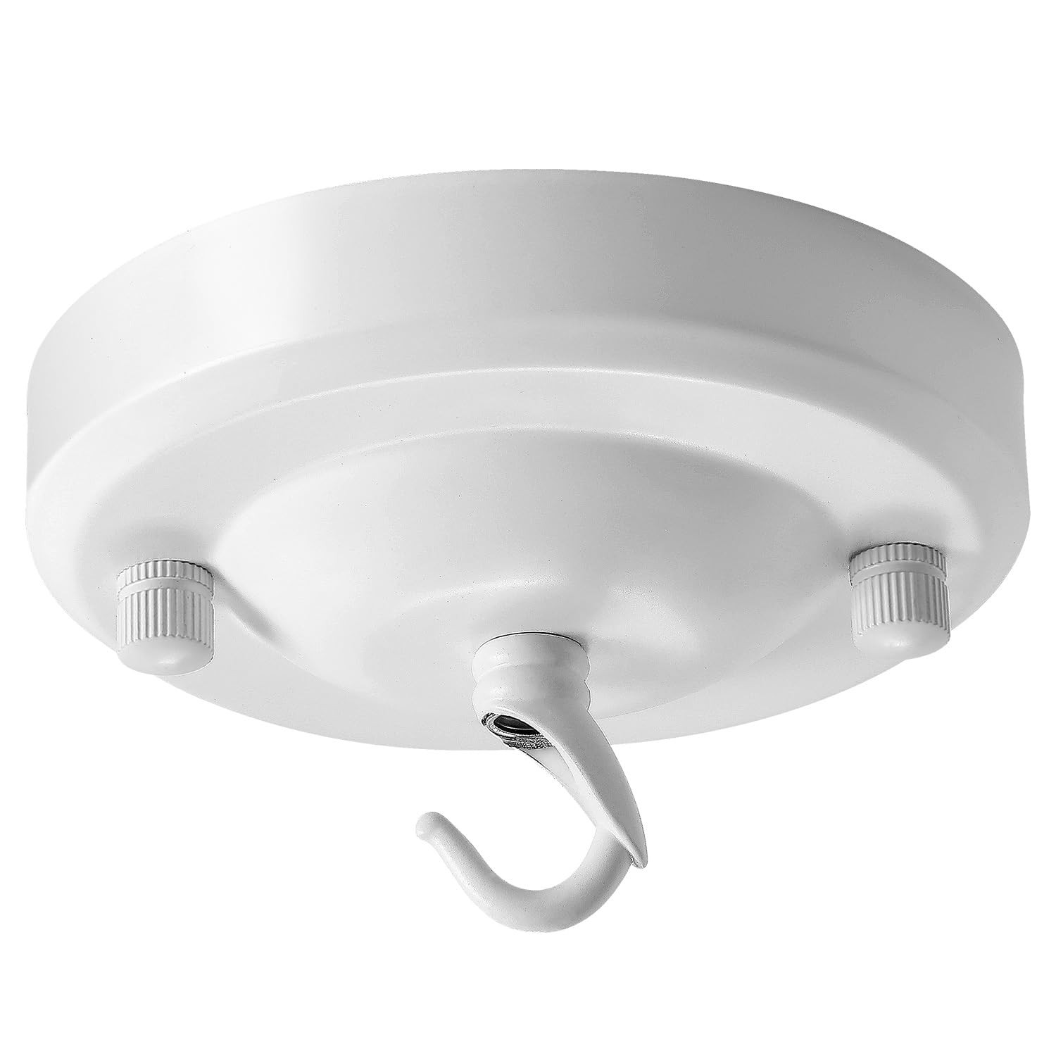 Kit White, 4.1in Chandelier Canopy With All Mounting Hardwar