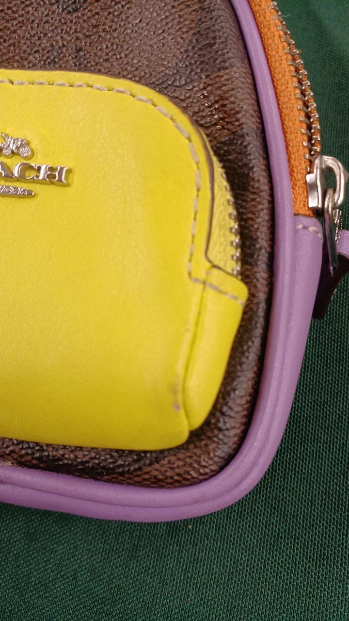 Mini backpack pouch Model number C7803 COACH - image 8