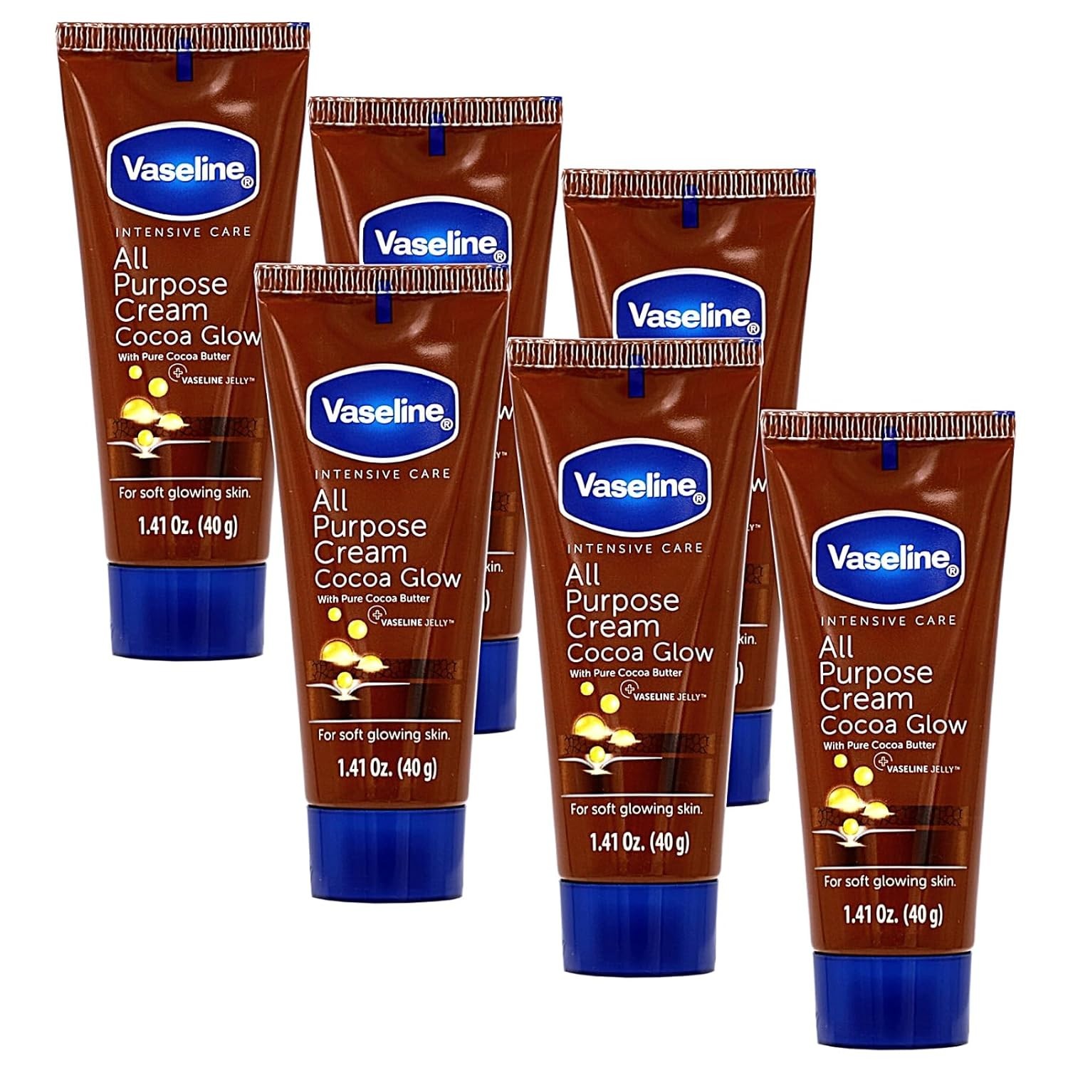Cocoa Glow, With Pure Cocoa Butter, 6-pack, 1.41 Fl O