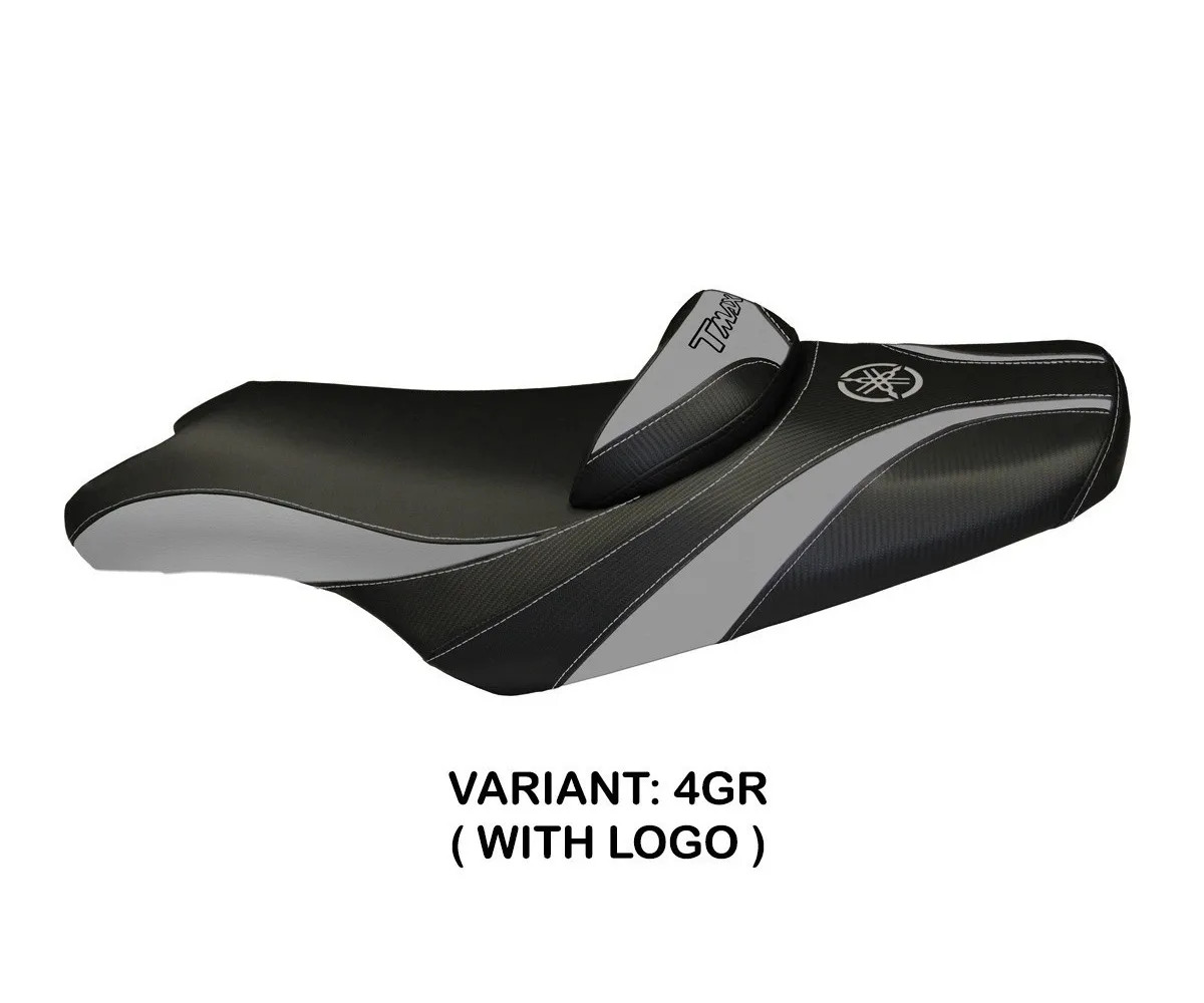 Seat saddle cover Mpss Gray (GR) TPZ Italia for YAMAHA T-MAX 500 2008 > 2016