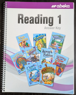 Abeka Reading 1 Answer Key Homeschool Teachers Book 1st Grade 2016 Spiral Book