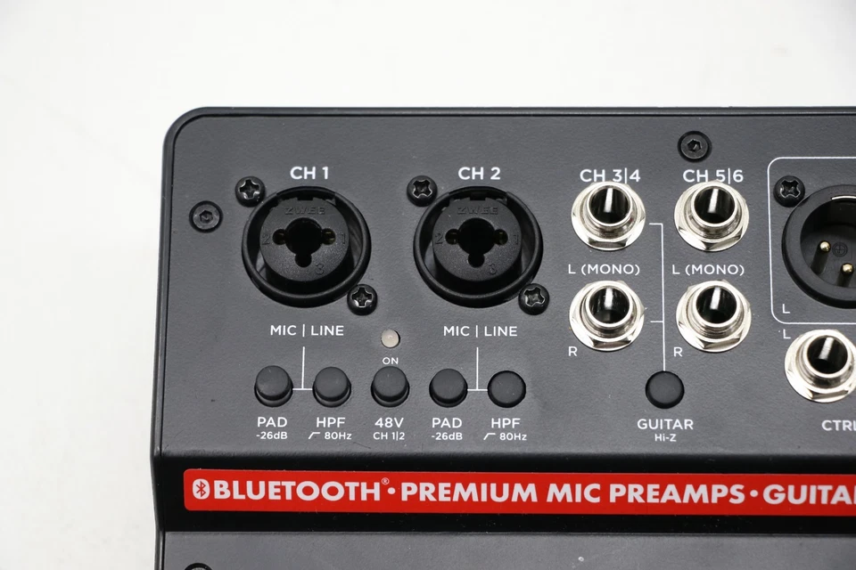 Harbinger LV8 8-Channel Analog Mixer w/Bluetooth - Image 3 of 4