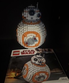 LEGO Star Wars BB-8 75187 The Last Jedi 1106pc Retired Complete Set w/ Manual