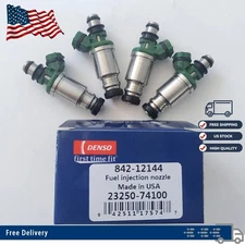 4Pcs Denso Fuel Injectors For 1992-2000 Toyota Camry 2.0L 2.2L I4 23250-74100
