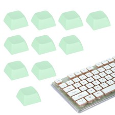 10Pcs XDA Profile Keycap Set PBT Mechanical Numeric Keypads, Light Green