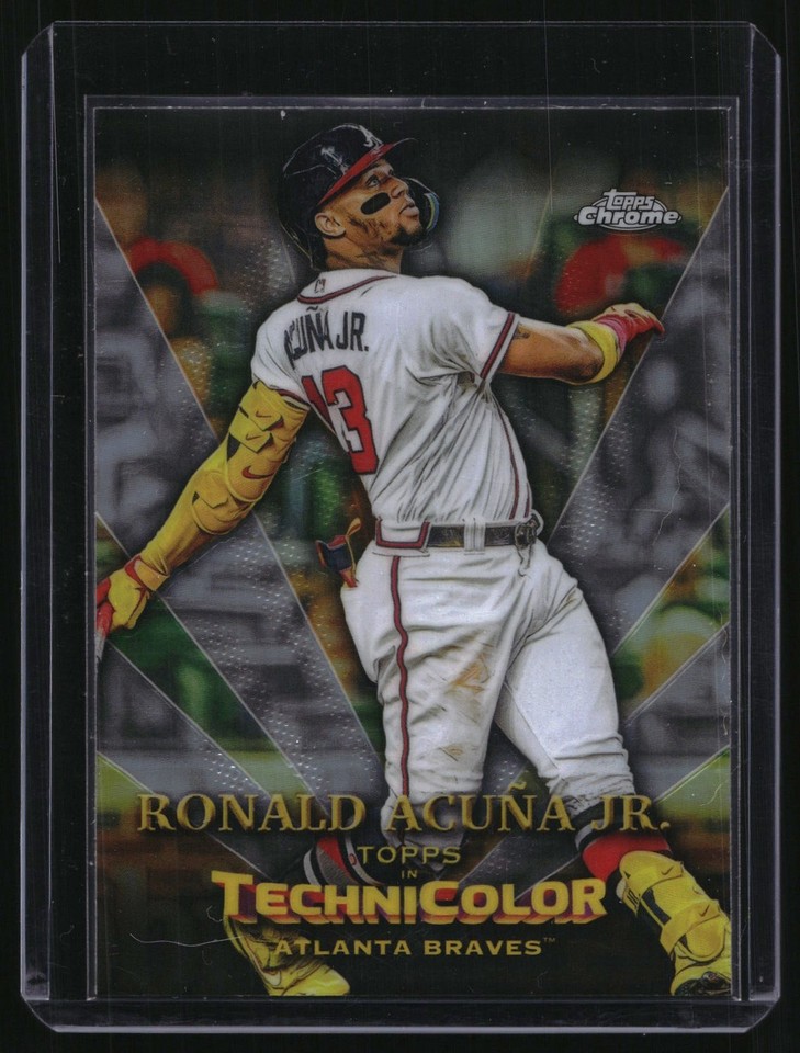 2023 Topps Chrome Topps in Technicolor #TT-23 Ronald Acuna Jr. 2023 Topps Chrome Topps in Technicolor #TT-23 Ronald Acuna Jr.