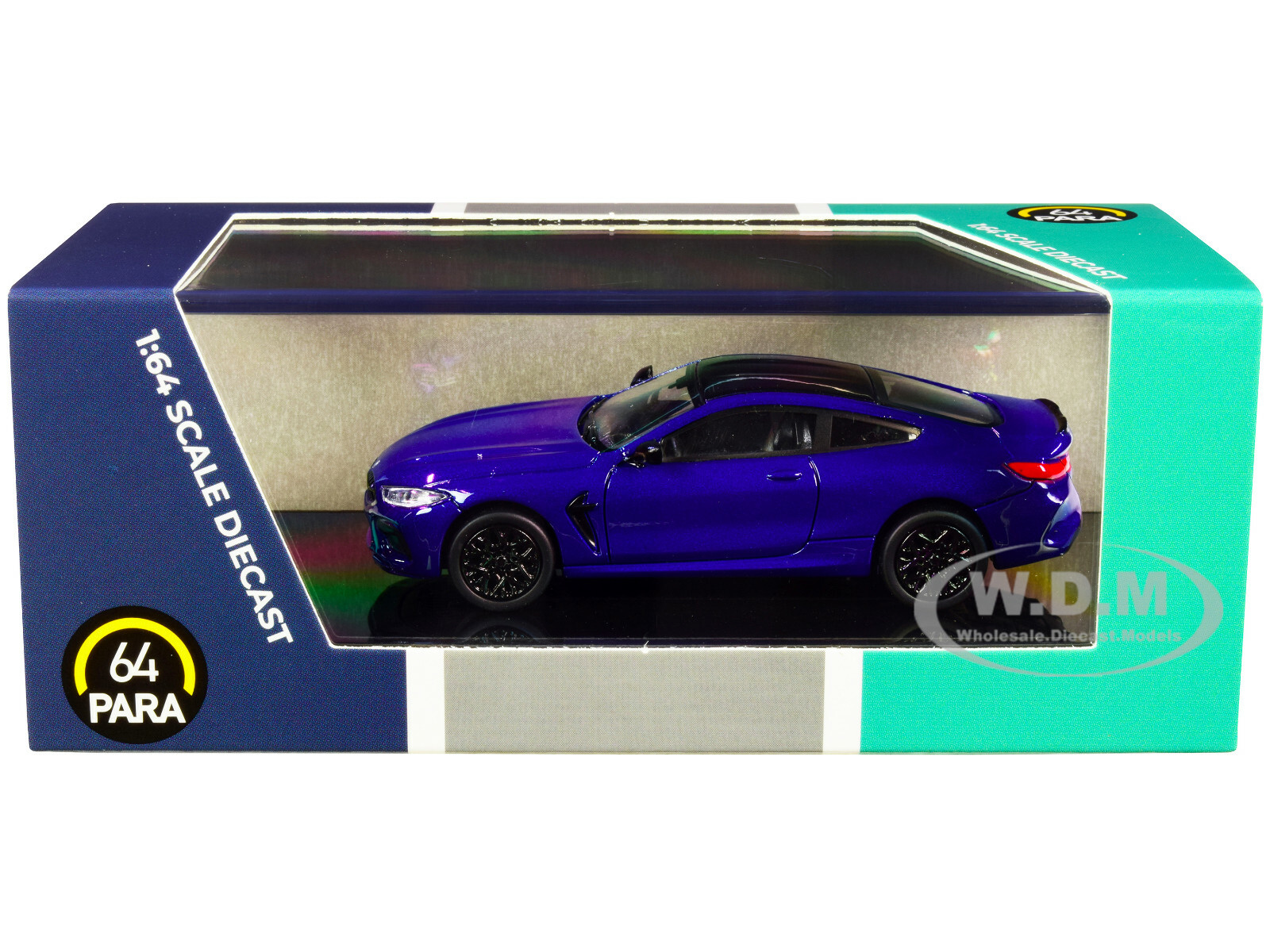 МОДЕЛЬ АВТОМОБИЛЯ BMW M8 COUPE MARINA BAY BLUE METALLIC 164 ИЗГОТОВЛЕННАЯ НА ЗАКАЗ КОМПАНИЕЙ PARAGON PA-55212 3590₽