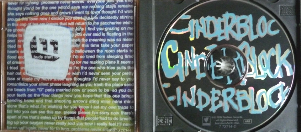 CINDERBLOCK - Greatest Hits - Org.CD aus USA (Rock, Alternative Rock ) - Bild 2 von 4