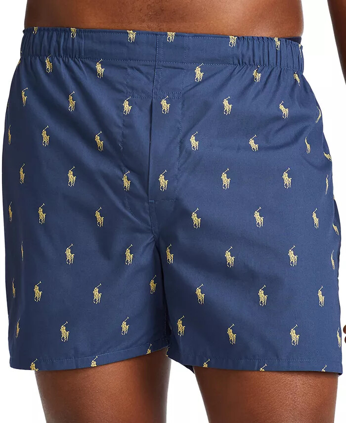 3 Polo Ralph Lauren Woven Boxers  Men's Underwear  $49.50 NWT thumbnail 2