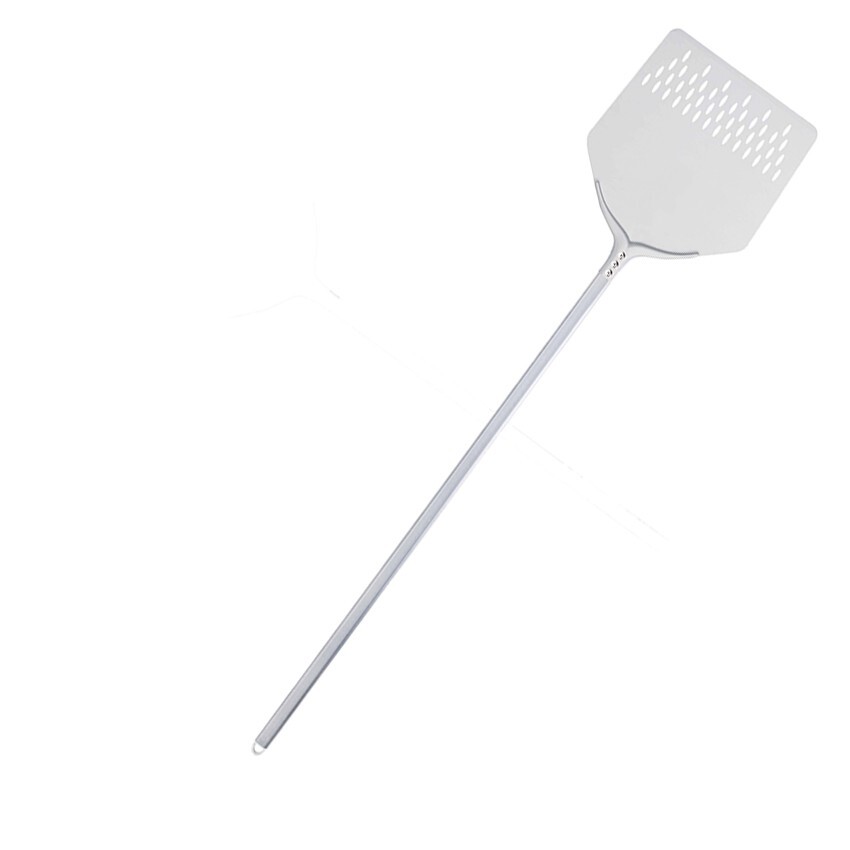 Pala Pizza Forata 36x36 cm Professionale - Alluminata Manico 150 cm