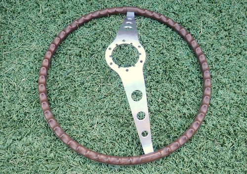 GM 2 Spoke Wood Steering Wheel 1964-1966 Chevelle Nova Impala REAL DEAL SURVIVOR - Picture 17 of 23