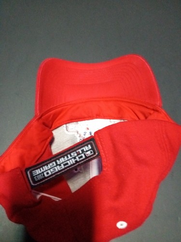 Chicago MLB All Star Game Allstar 2003 sombrero limpio bien cuidado gemelos Enterprise rojo - Imagen 14 de 14