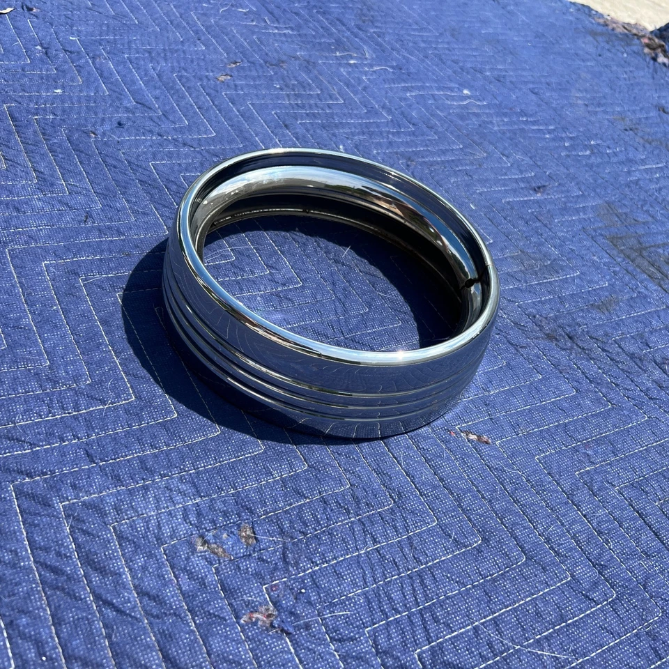 1994 - 2017 Harley Davidson Road King Kuryakyn anel de acabamento de farol cromado 7"" - Imagem 4 de 4