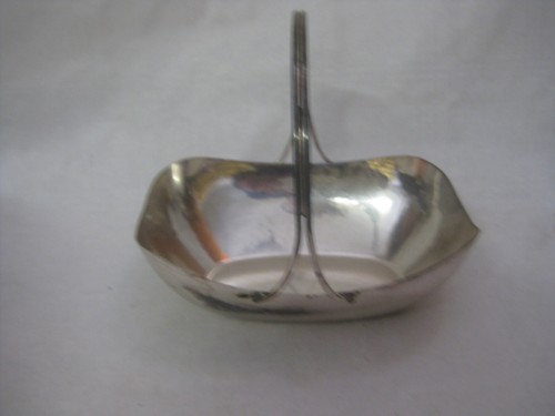 Korb Schale Cromargan H 16 cm x 12 cm x 5 cm - Bild 3 von 4