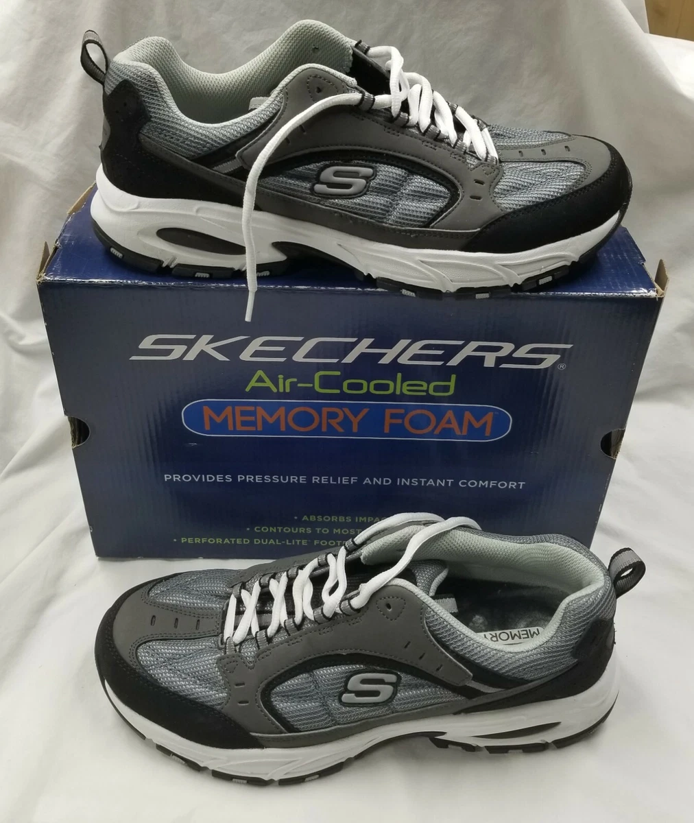 Skechers Air Cooled Memory Foam Men s Sports Training Sneakers Shoes sz 11.5