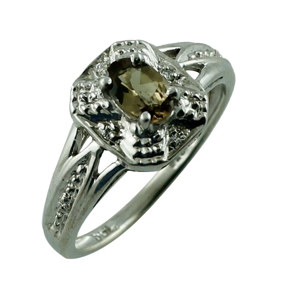 Anillos de moda banda Marrón