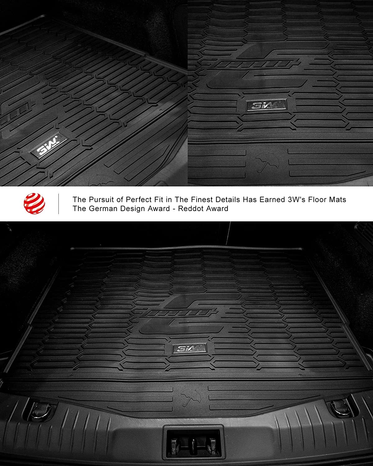 Floor Mats Liners TPE AllWeather Guard Carpet For Ford Mustang Mach E