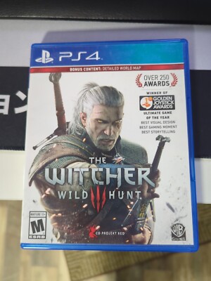 Witcher 3: Wild Hunt (PlayStation 4, 2015) CIB