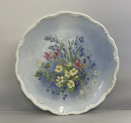 NEW Royal Albert Shakespeare's Flowers 8.5" Bone China Plate - Primrose Beds