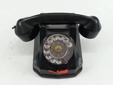 Antique Automatic Electric Bakelite Telephone Monophone As-is For Repair