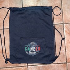 Collectible Boxer Canelo Alvarez & Hennessy Cognac Drawstring Sweatshirt Bag NEW