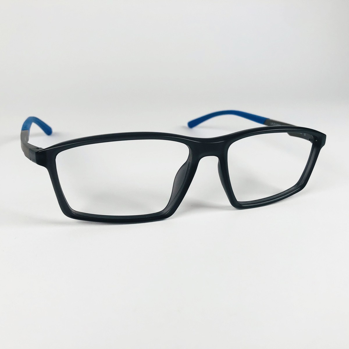 LENSKART AIR eyeglasses TRANSLUCENT GREY SQUARE glasses frame MOD