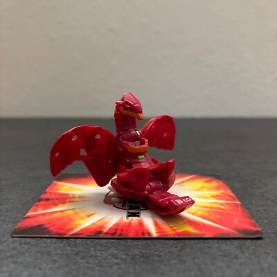 BAKUGAN BATTLE BRAWLER - SERPENTEZE - PYRUS - B 600 - OHNE KARTE