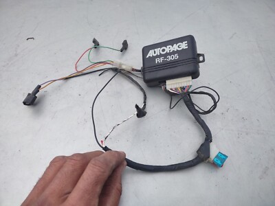  Autopage  rf-305  keyless remote    transmitter alarm Used Look 