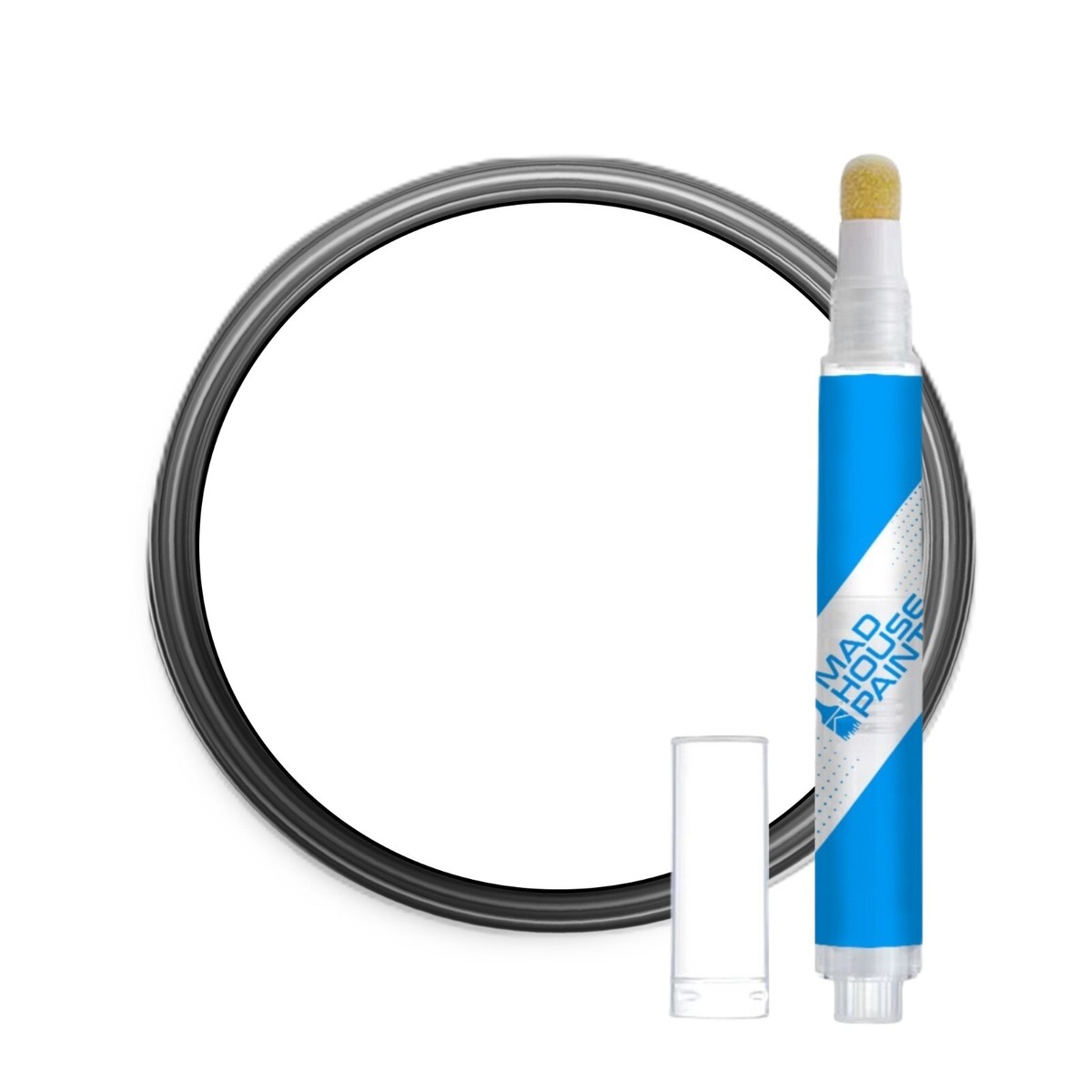 HOUSE PAINT Brilliant White Gloss Touch Up Paint Pen for