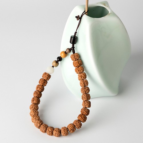 Mobile Phone Strap ID Badge Holder Short Phone Strap Chinese Jade Ornament - 第 3/12 張圖片