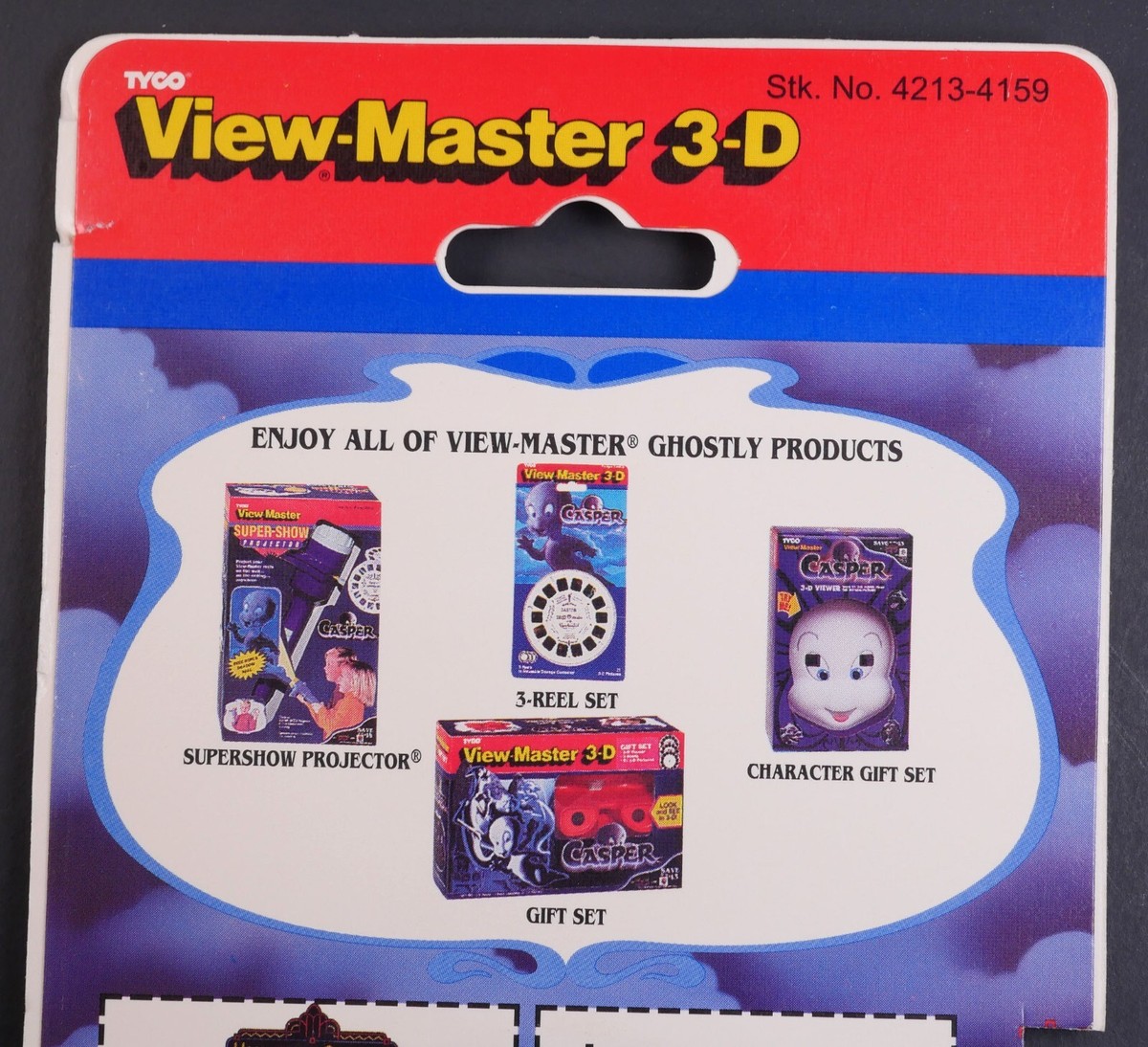 ビューマスター キャスパー 3D View master casper Casper The Ghost Face Viewer View-Master Model L 3D Gift Box