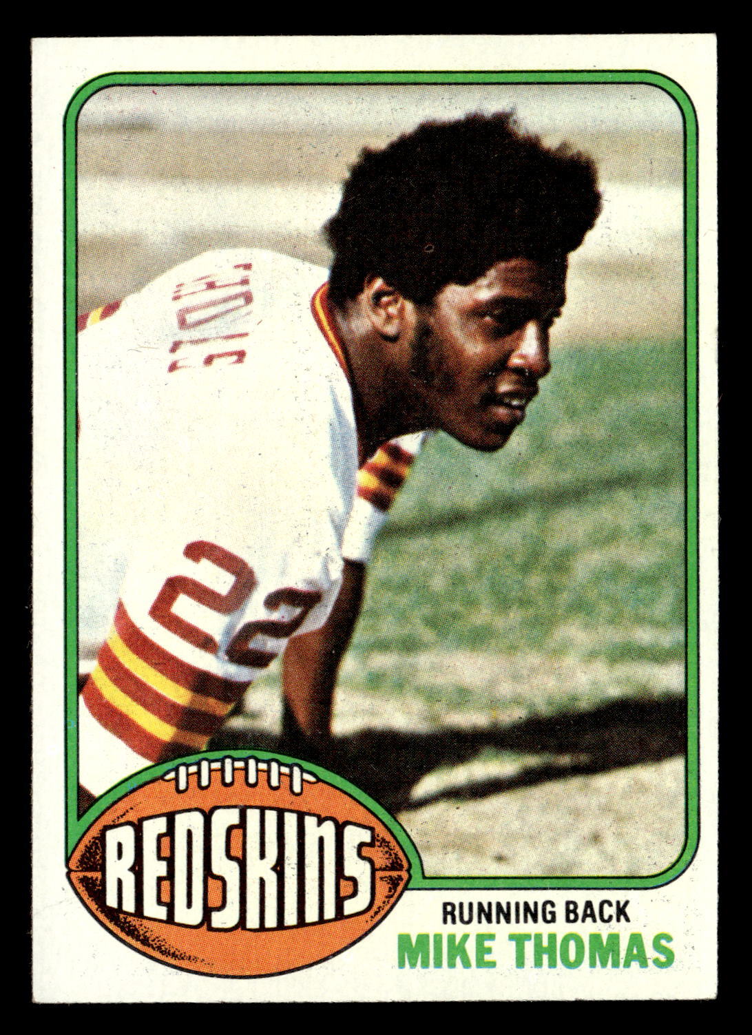1976 Topps Mike Thomas #429 NM Washington Redskins Rookie