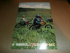 Original 1972 Yamaha Mini Enduro JT2 Moto Cross JT2-MX Motorcycle Sales Brochure