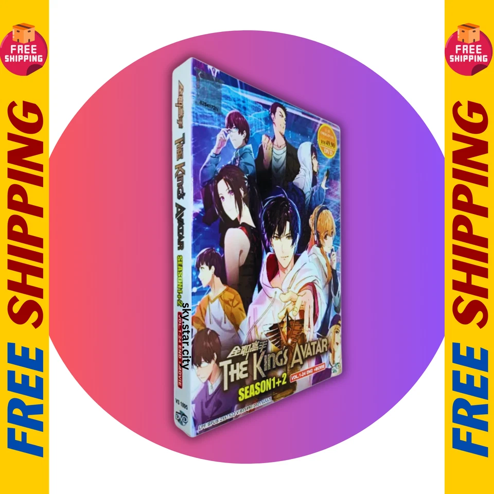 DVD ANIME THE KING'S AVATAR SEASON 1-2 VOL.1-24 END + MOVIE REG ALL ENGLISH SUBS Foto 4 de 4
