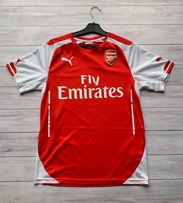 Arsenal 2014 - 2015 Home Football Shirt Jersey Puma Size S | eBay