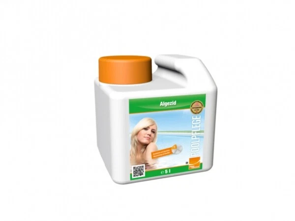 Alghicida liquido 5 litri piscina cura acqua distruzione alghe Intex Stei