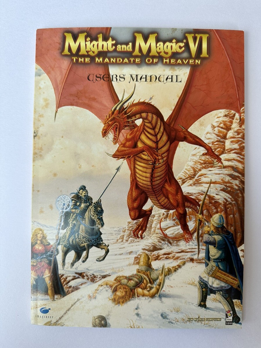 Might and Magic VI The Mandate of Heaven Win95 CD-ROM Japanese