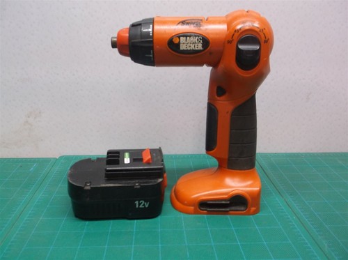 Black \u0026 Decker Swivel Drill/Driver 12V 