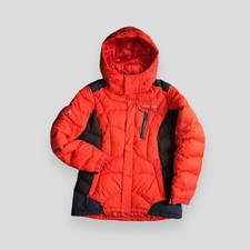 Montbell Women’s Puffer Jacket Red/orange Medium