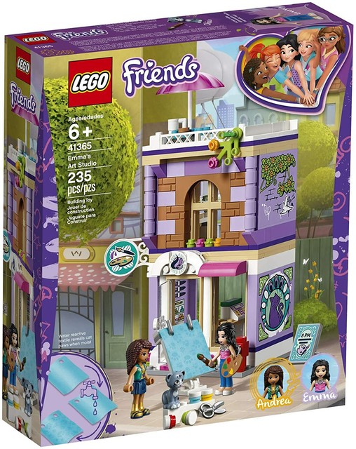 lego friends emma's art studio