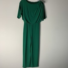 Vince Camuto Women's Solid Ity Jumpsuit with Bow Green Size 0