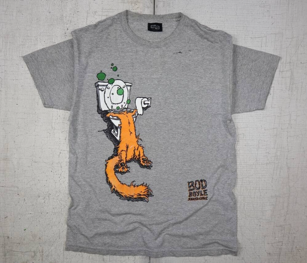 90s Santa Cruz Bod Boyle Tシャツ old skate 90s Santa Cruz Bod Boyle Tシャツ old skate 90s Santa Cruz Bod
