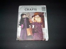 McCall's Pattern 2827 Adorable Four Foot Shopper Doll in Two Styles Uncut