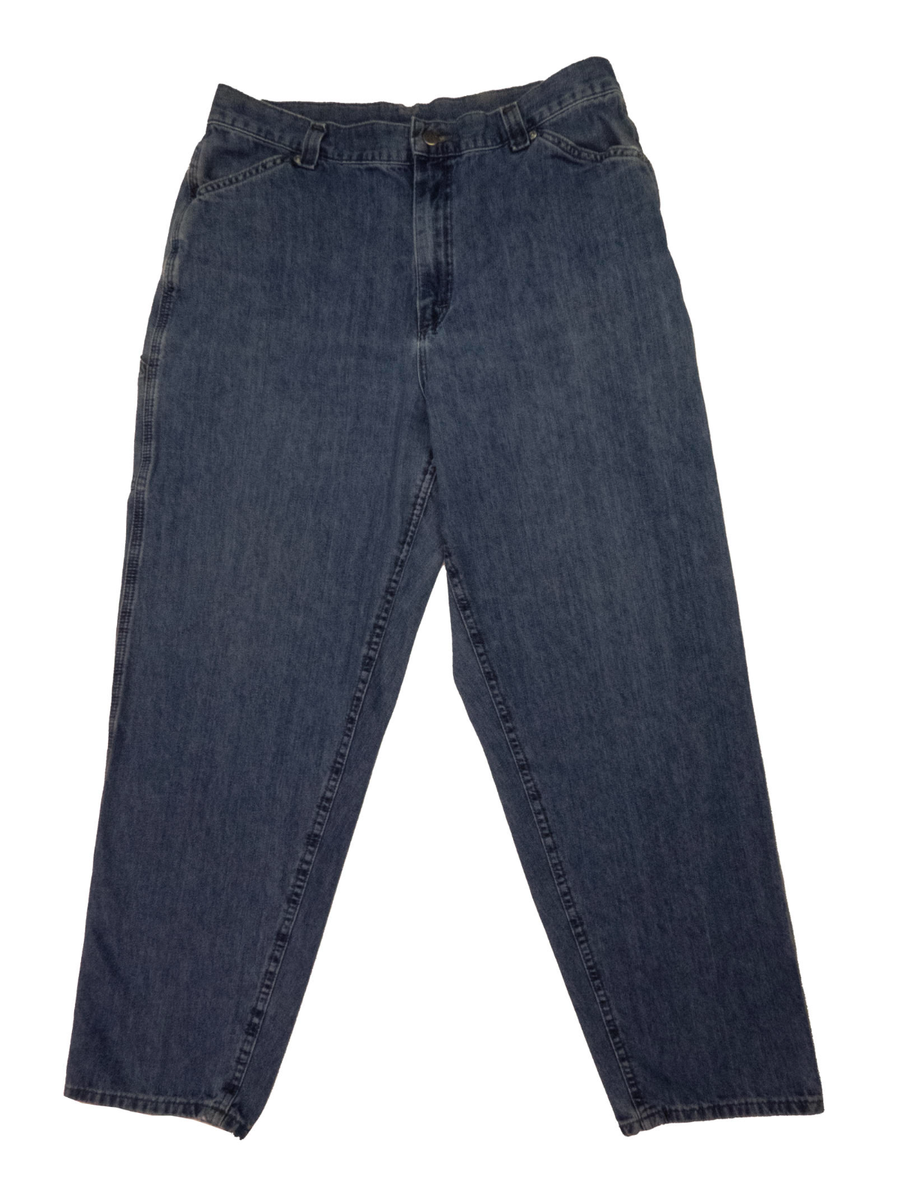 パンツ RRL Vtg 90s Carpenter Denim Pants 34 90s Riveted by Lee Carpenter Denim 34x34 | eBay