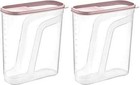 1/2/3x Food Storage Container BPA Free Plastic Cereal Rice Pet Food Bird Feed