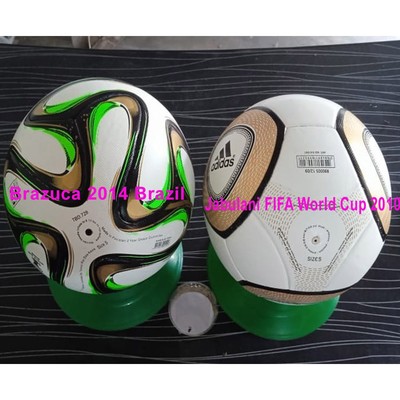 サッカーボール レプリカ Brazuca Jabulani セット Adidas Jabulani FIFA World Cup 2010=Brazuca 2014 Brazil Match